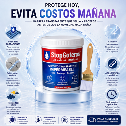 StopGoteras®Fin a las filtraciones⭐️