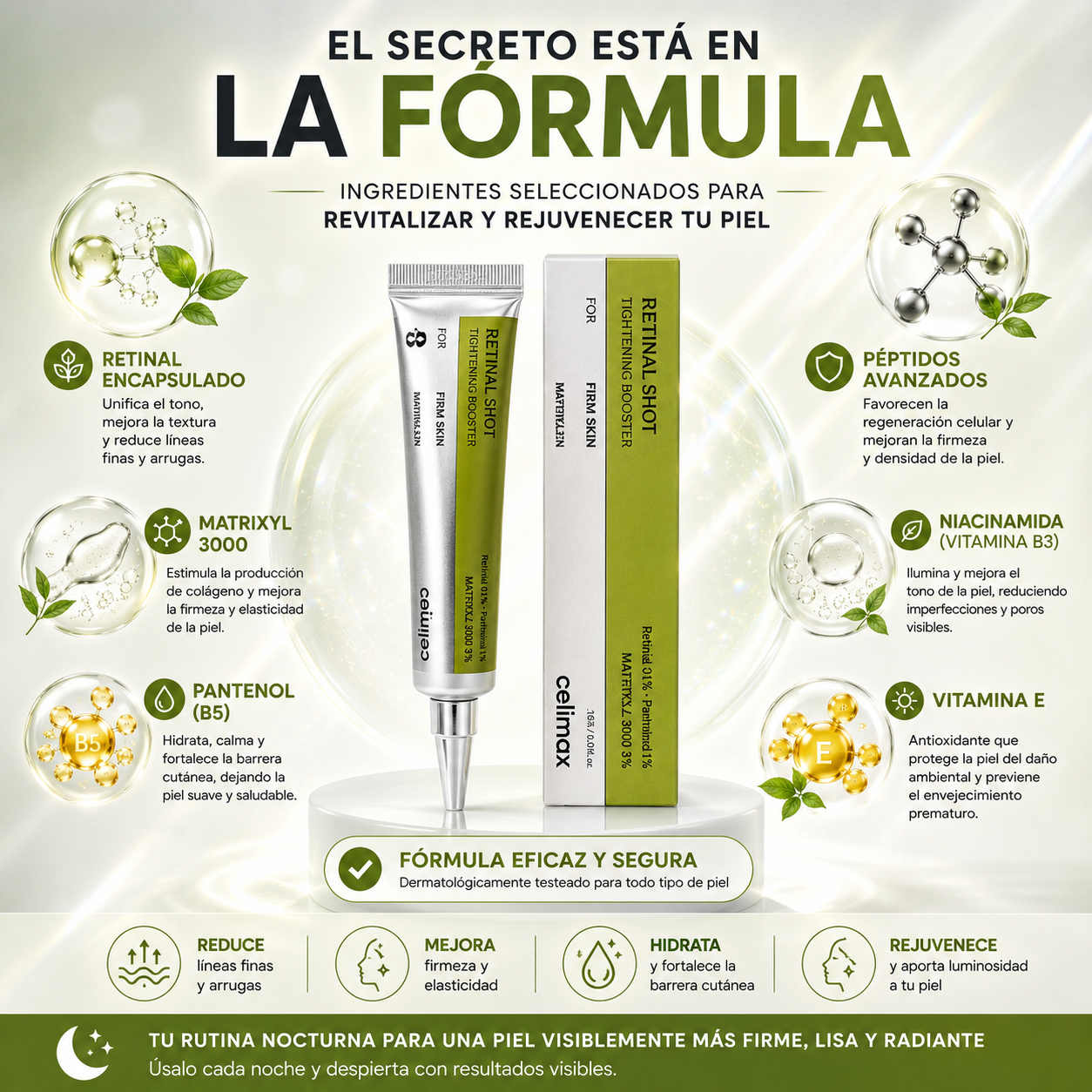 Celimax® | Reafirma tu piel💚