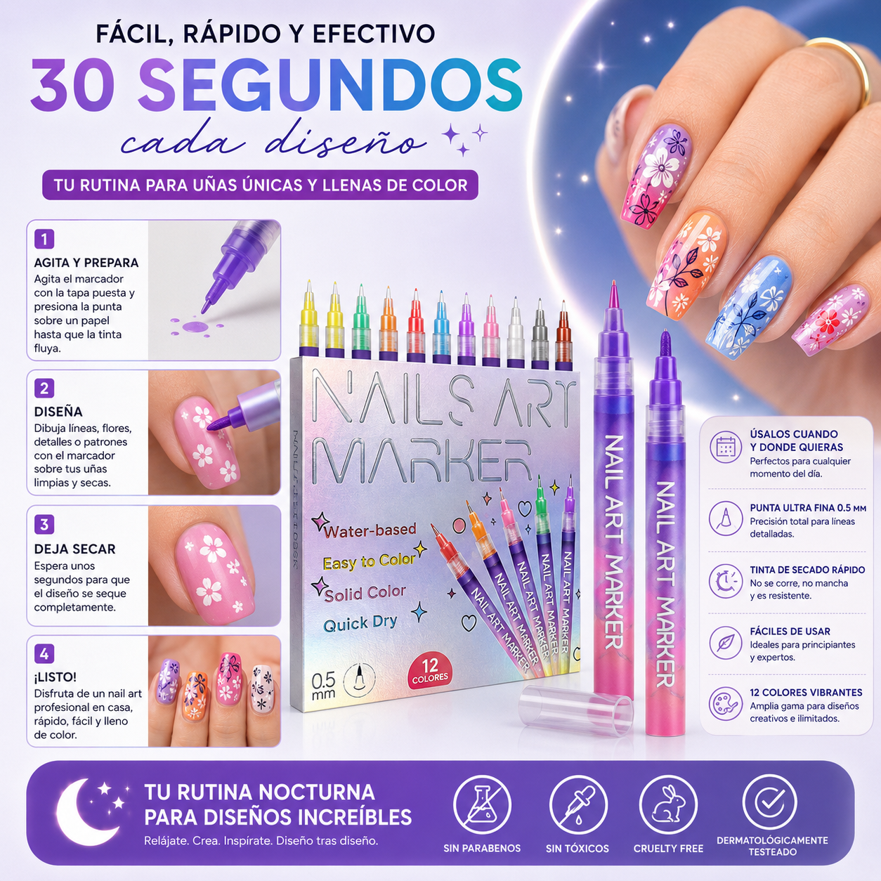 NailPro™ Diseños que enamoran💜