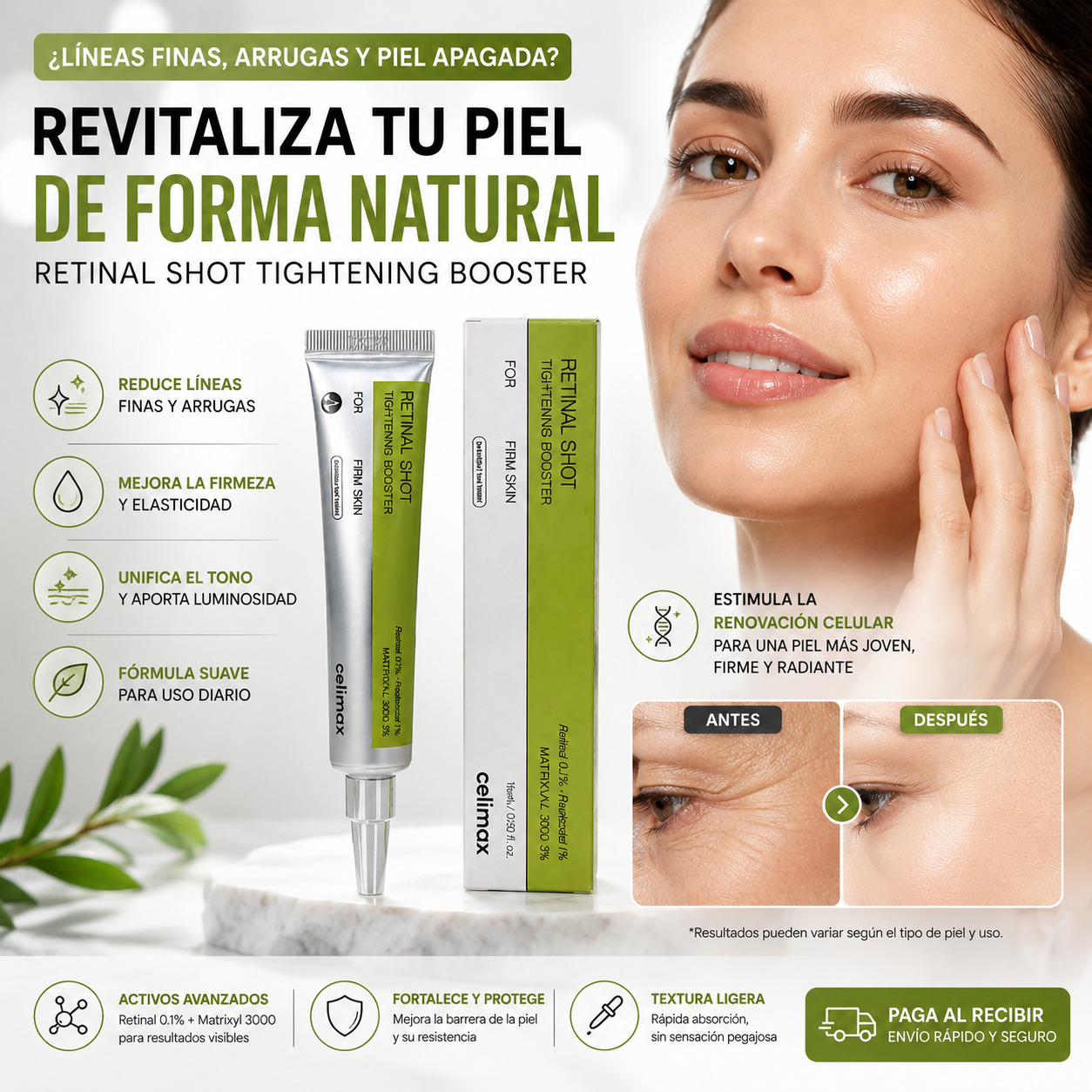 Celimax® | Reafirma tu piel💚