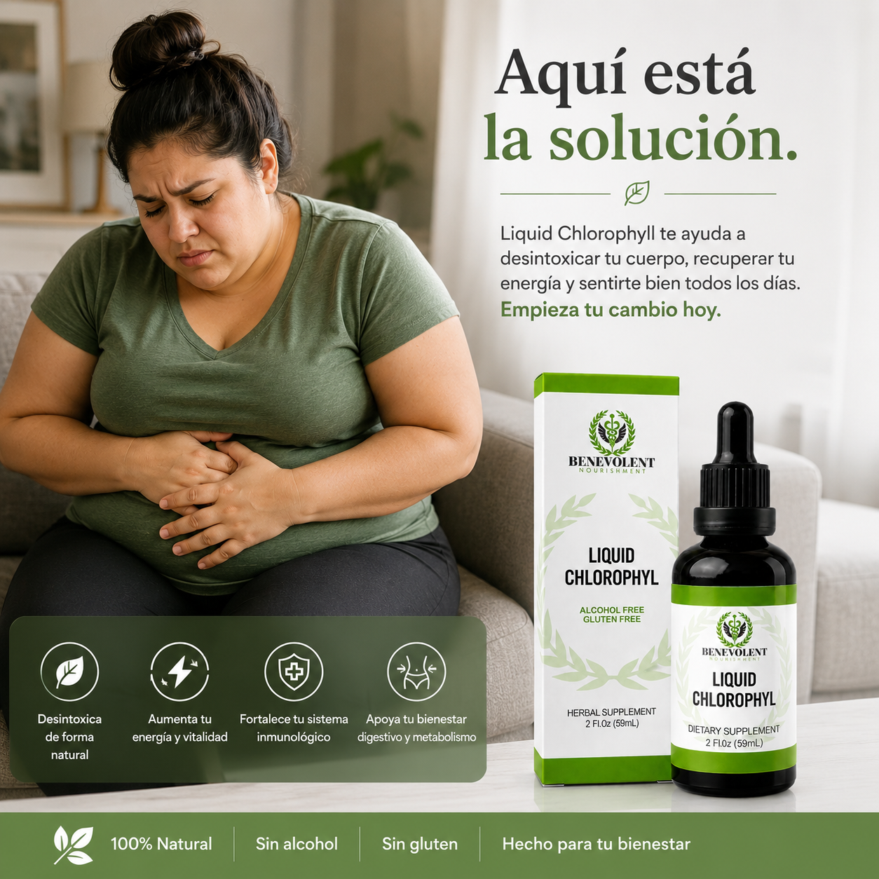 CLOROFILA™DESINTOXICA Y SIÉNTETE BIEN CONTIGO MISMO💚