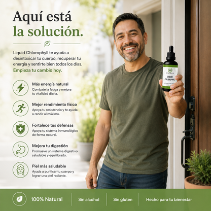 CLOROFILA™DESINTOXICA Y SIÉNTETE BIEN CONTIGO MISMO💚