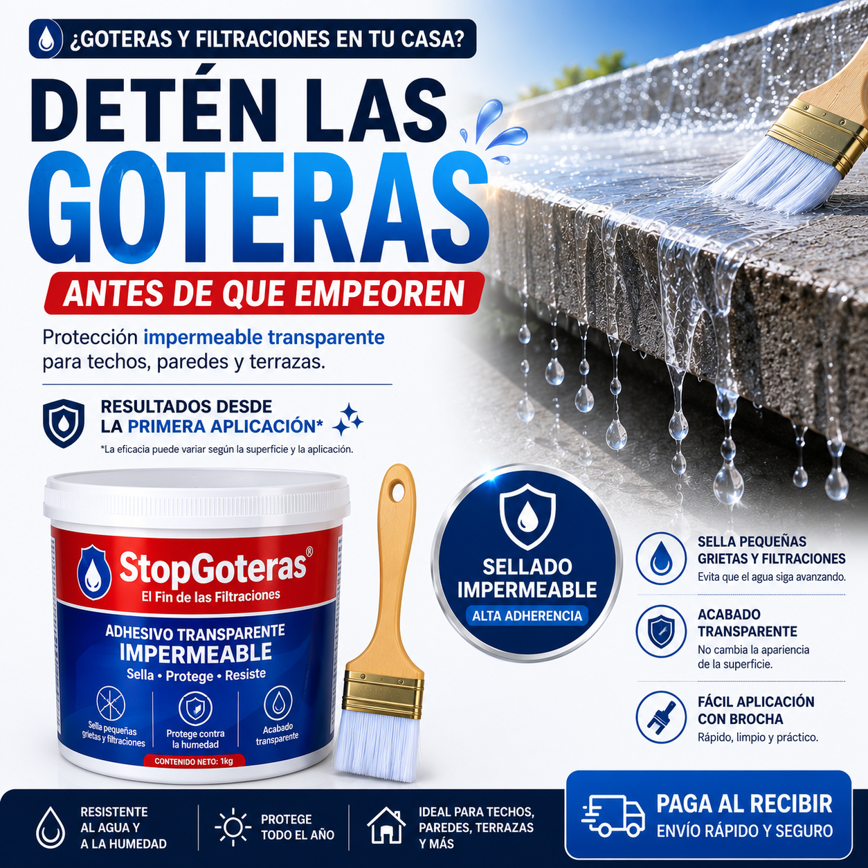 StopGoteras®Fin a las filtraciones⭐️