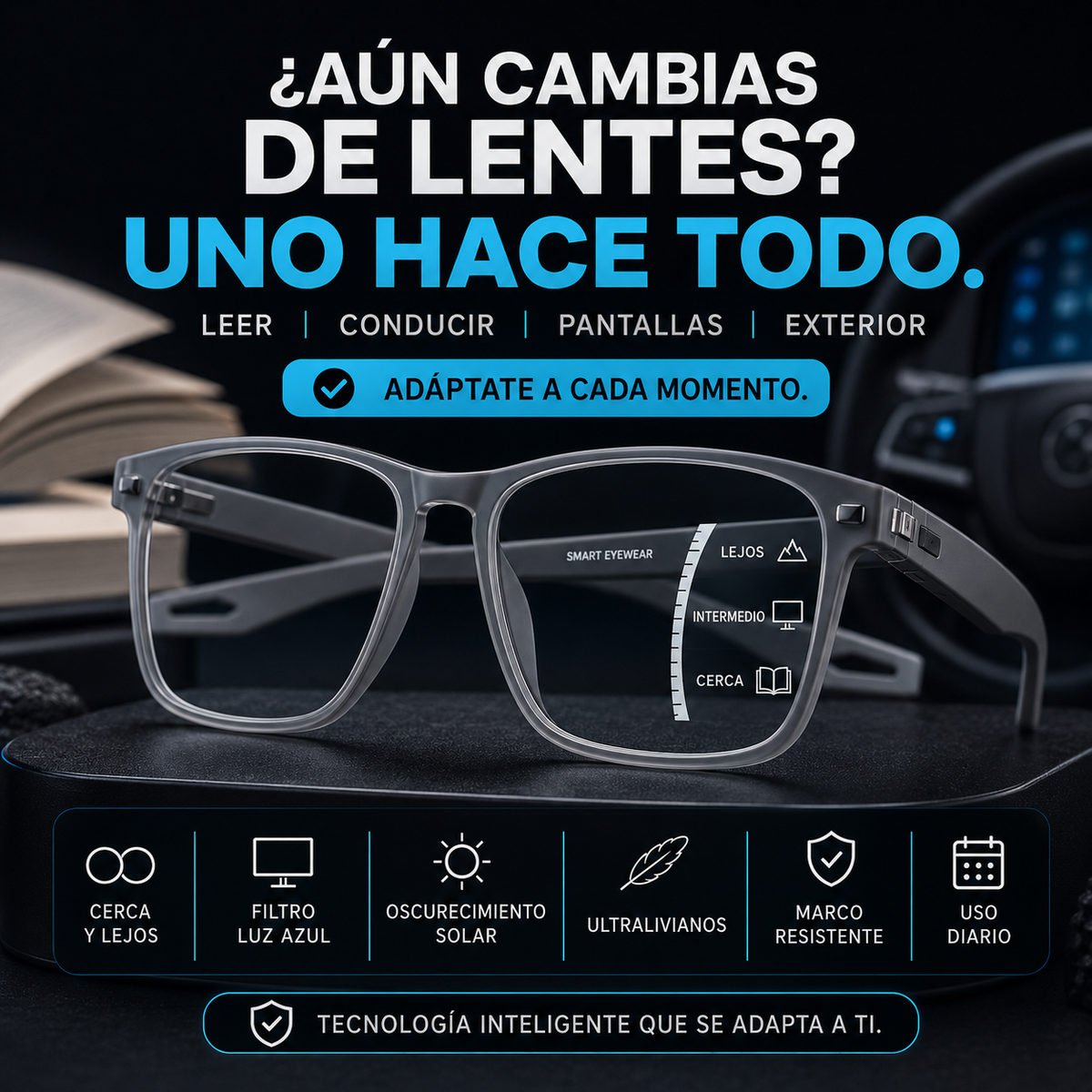 OpticPro® Lentes Inteligentes Multifocales