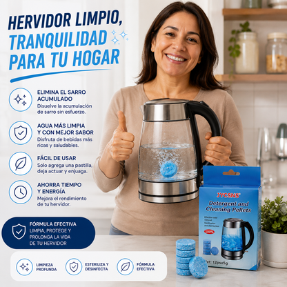 AquaPure™ El secreto de un hervidor impecable💙