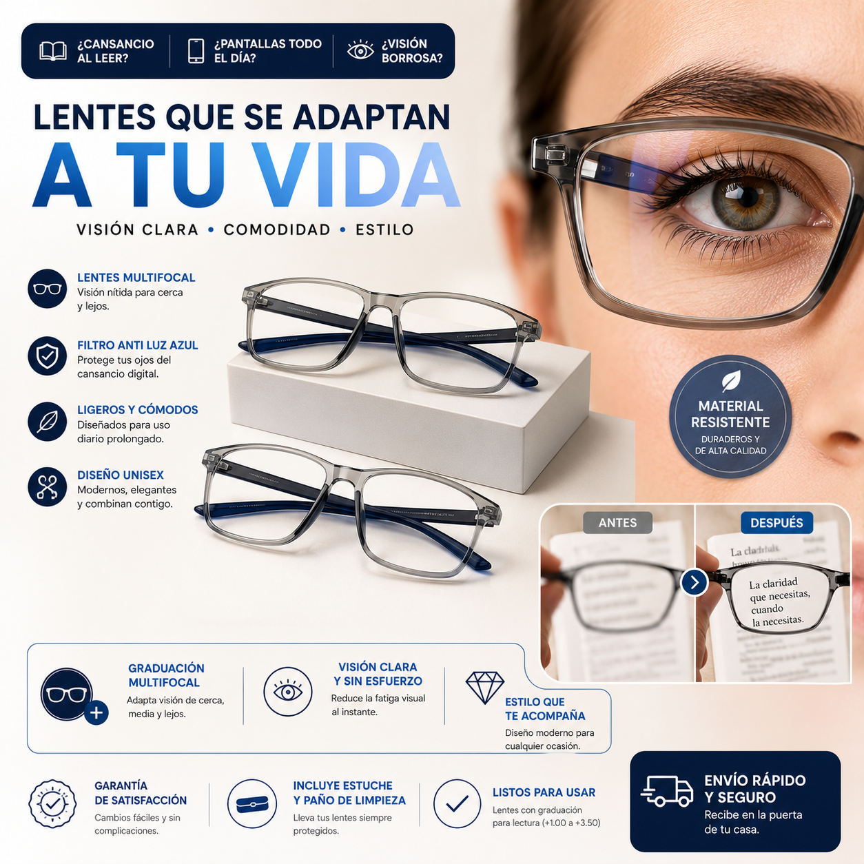 Optir™Vuelve a ver sin esfuerzo 👓