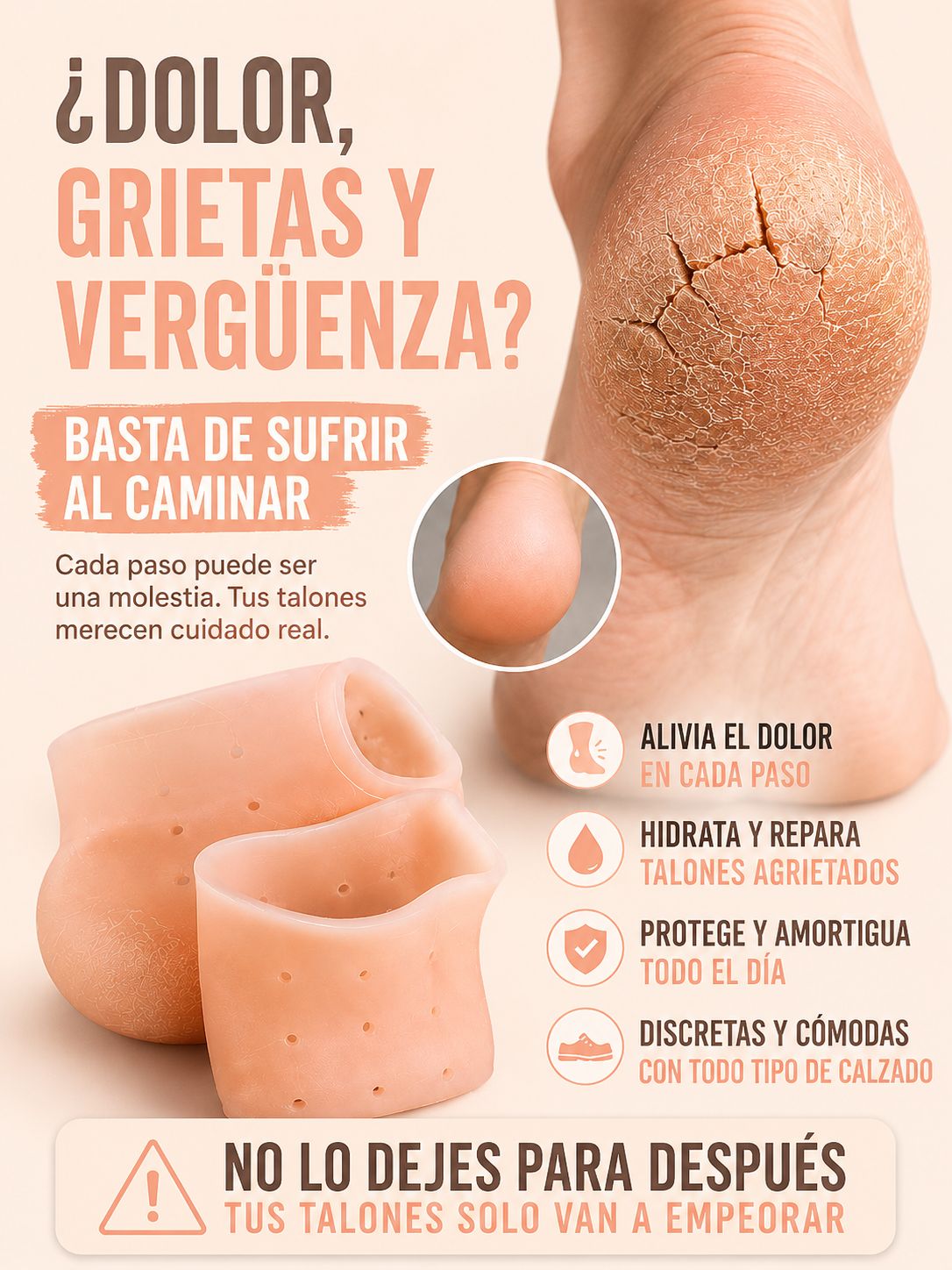Taloneras RepairⓇ Camina sin dolor protege tus pies🧡