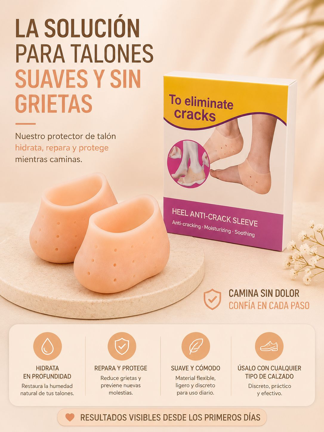 Taloneras RepairⓇ Camina sin dolor protege tus pies🧡